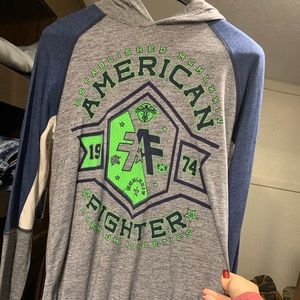 American Fighter hooded long sleeve